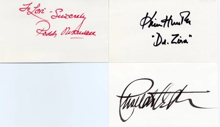 Planet of the Apes autograph