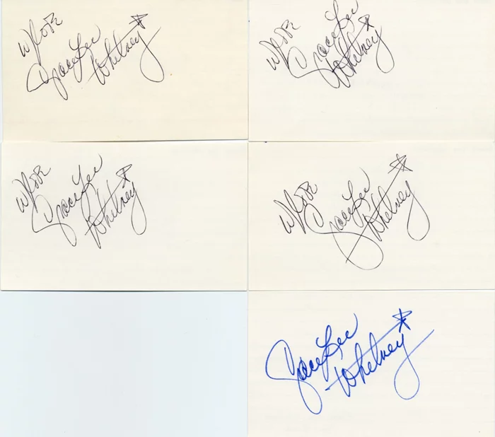 Grace Lee Whitney autograph