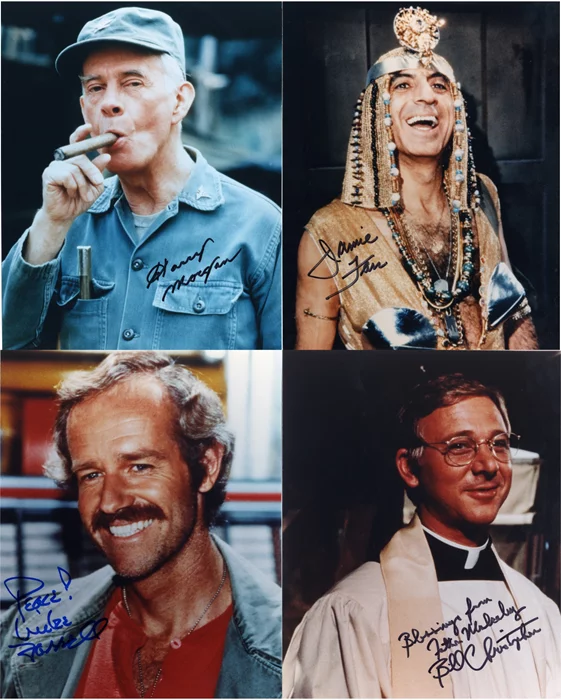 M*A*S*H autograph