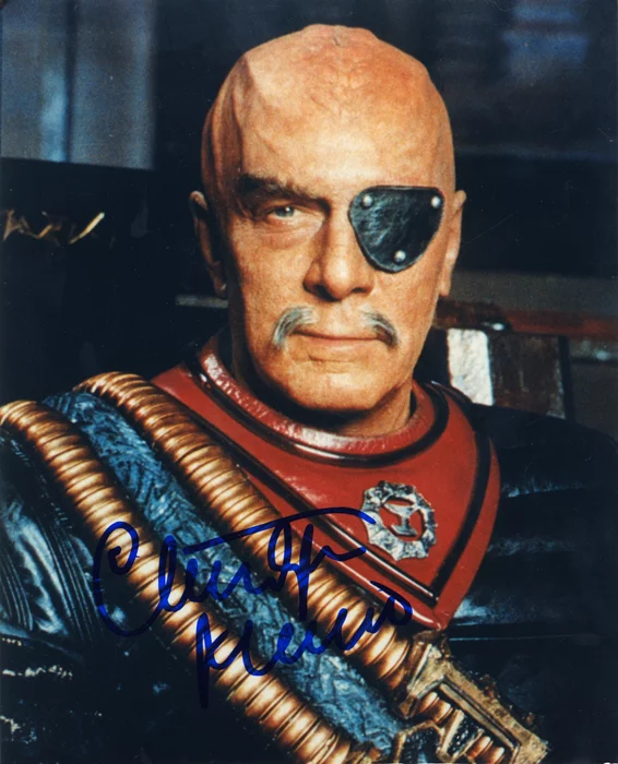 Christopher Plummer autograph