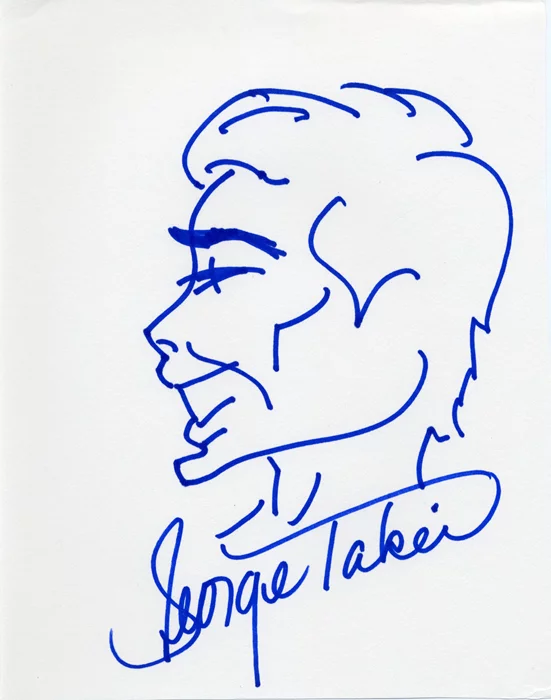 George Takei autograph