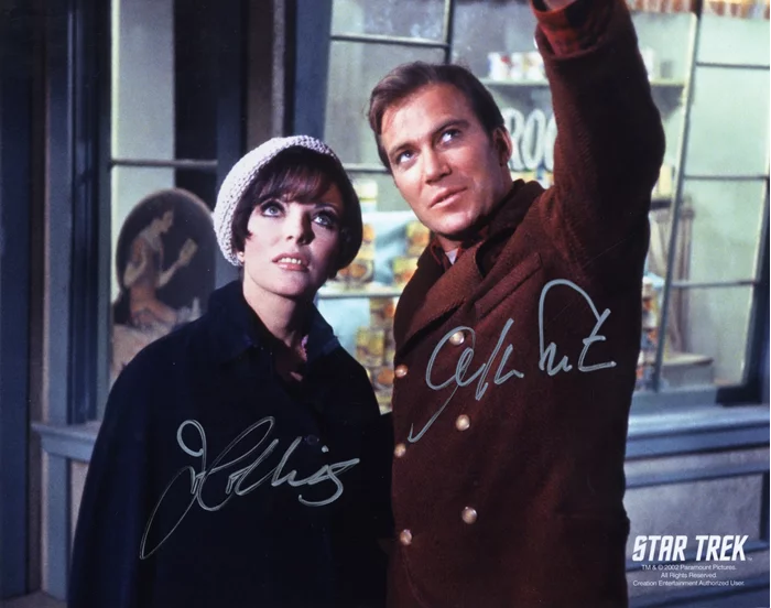 Star Trek autograph