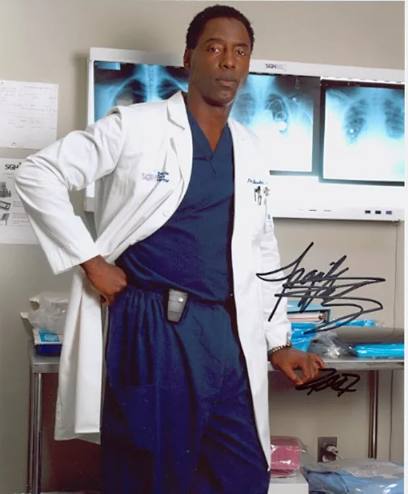 Isaiah Washington autograph