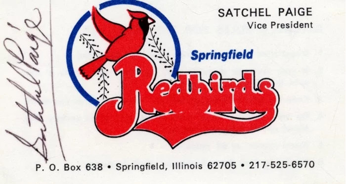 Satchel Paige autograph