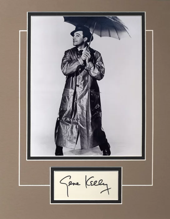 Gene Kelly autograph