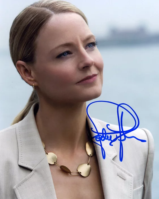 Jodie Foster autograph