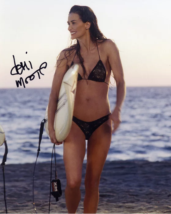 Demi Moore autograph