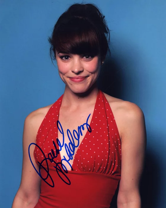 Rachel McAdams autograph