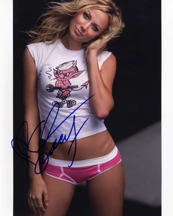 Stacy Keibler autograph