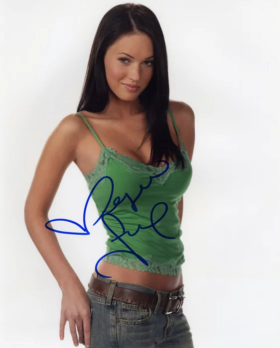 Megan Fox autograph