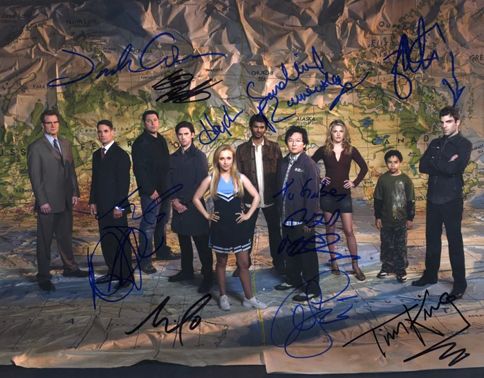 Heroes autograph