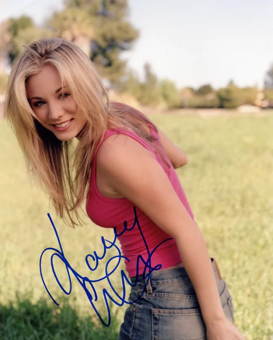 Kaley Cuoco autograph