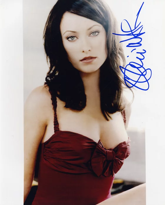 Olivia Wilde autograph