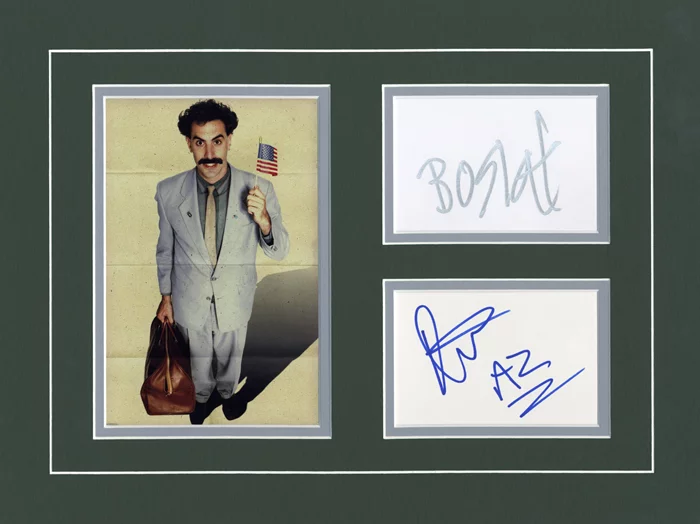Borat autograph