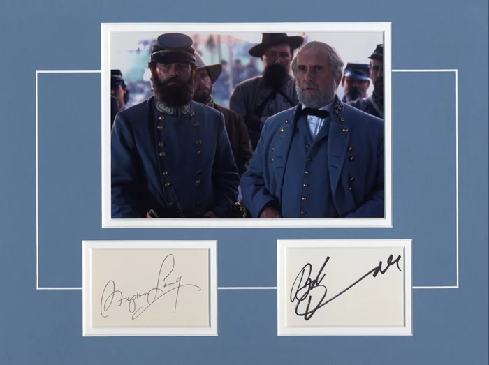 Gods and Generals autograph
