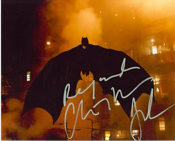 Christian Bale autograph