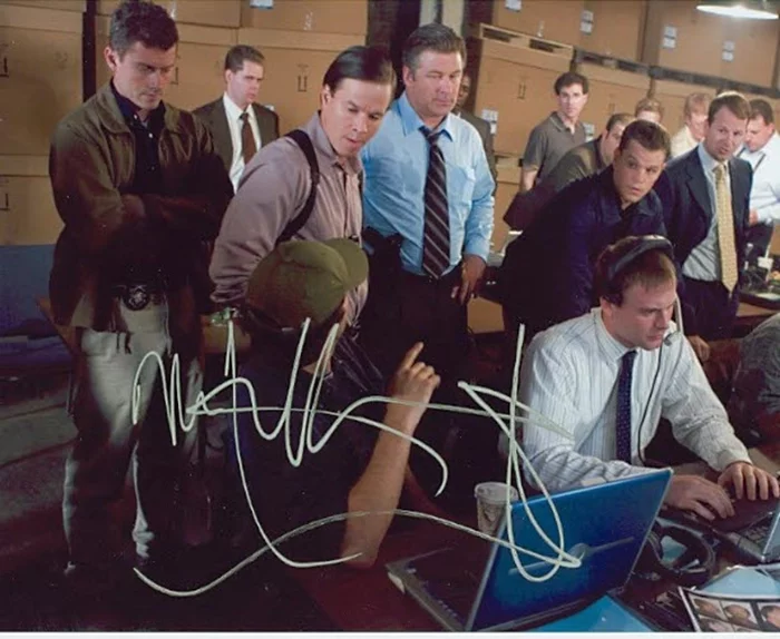 Mark Wahlberg autograph
