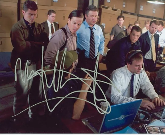 Mark Wahlberg autograph