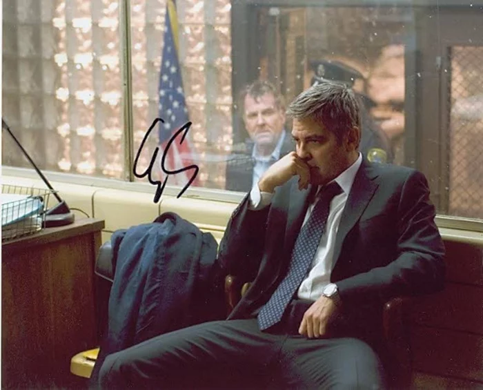 George Clooney autograph