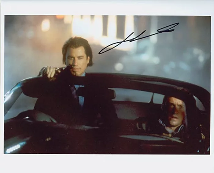 John Travolta autograph