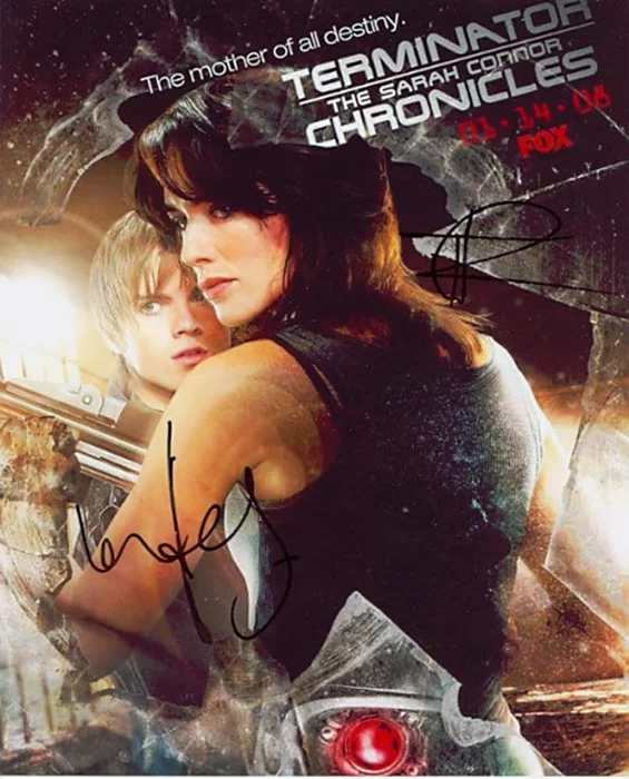 Terminator: The Sarah Connor Chronicles autograph