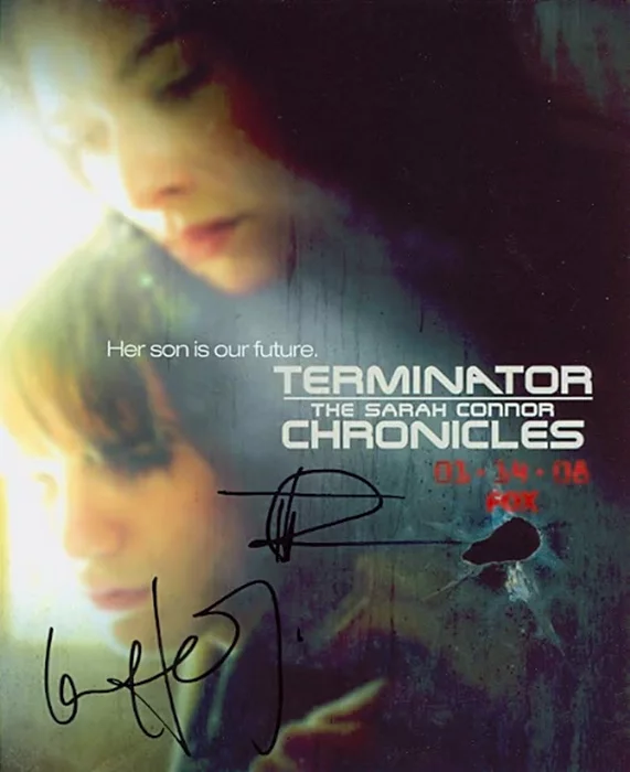 Terminator: The Sarah Connor Chronicles autograph