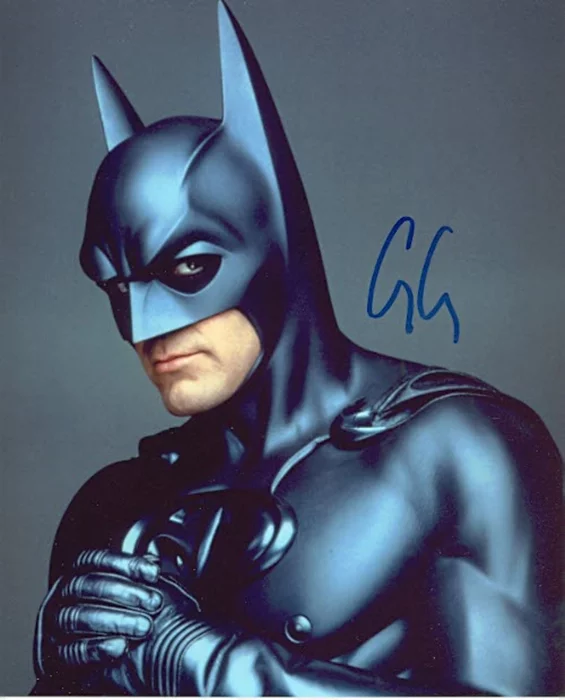 George Clooney autograph