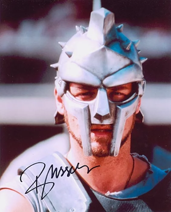 Russell Crowe autograph