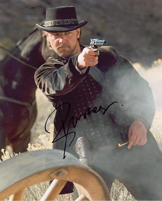 Russell Crowe autograph