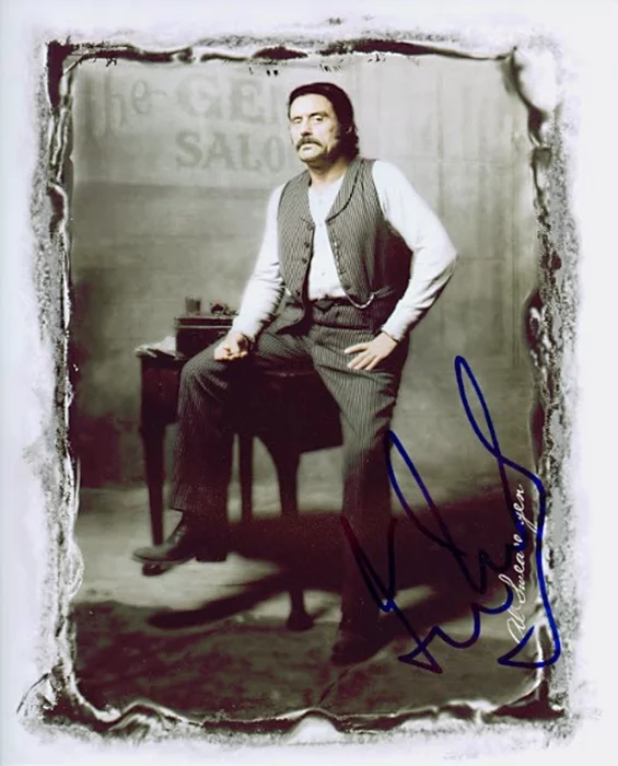 Ian McShane autograph