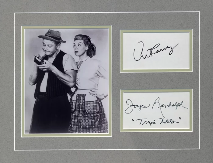 The Honeymooners autograph