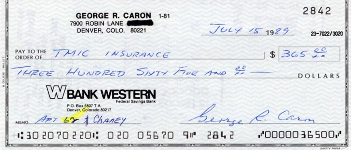 George 'Bob' Caron autograph