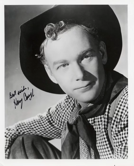 Harry Carey Jr. autograph