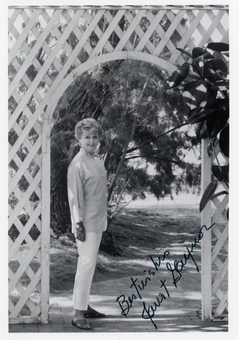 Janet Gaynor autograph
