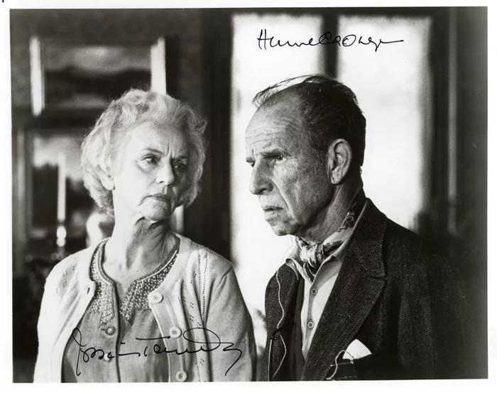 Tandy and Cronyn autograph