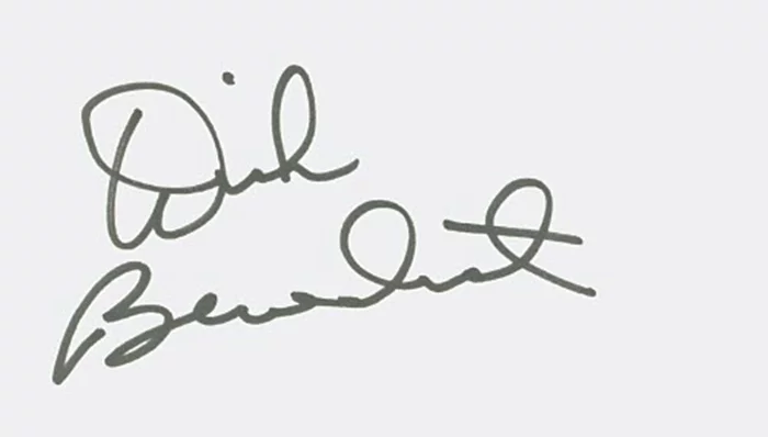 Dirk Benedict autograph
