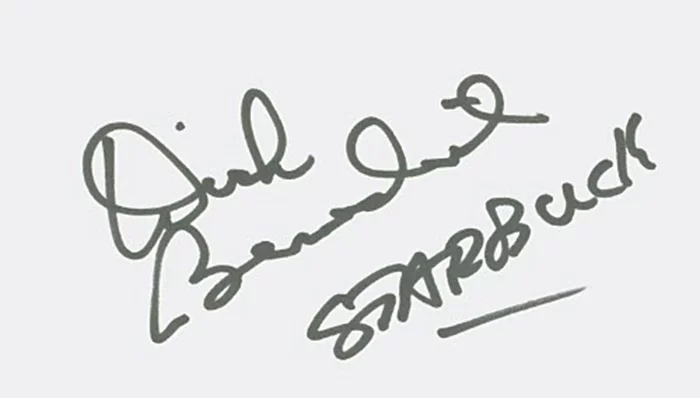 Dirk Benedict autograph