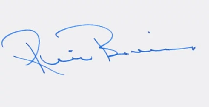 Ricou Browning autograph