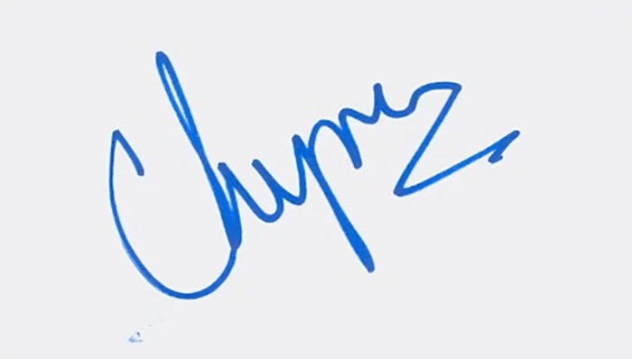 Chyna autograph