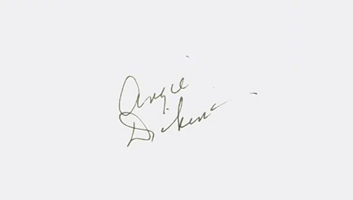 Angie Dickinson autograph