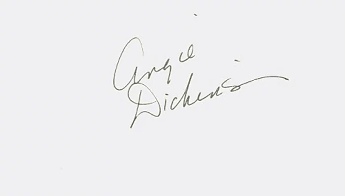 Angie Dickinson autograph