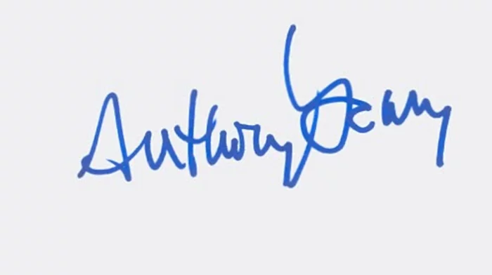 Anthony Geary autograph