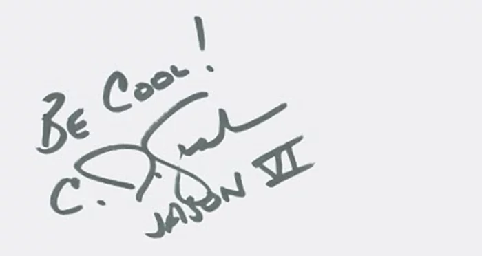 C. J. Graham autograph
