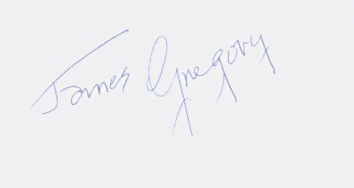 James Gregory autograph