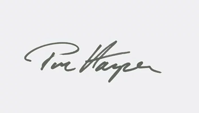 Ron Harper autograph