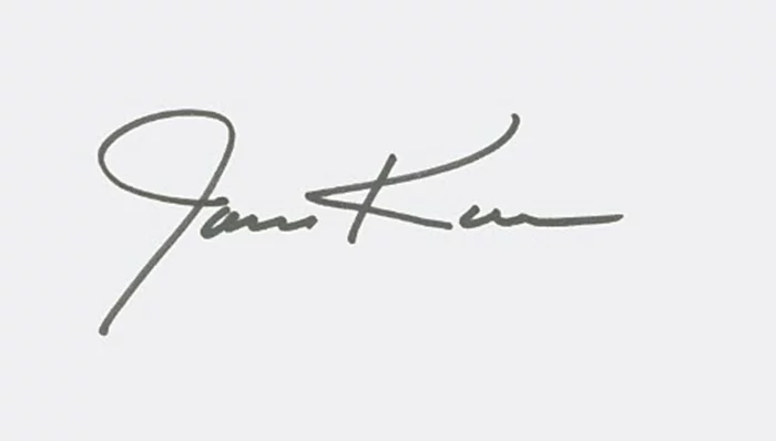 James Karen autograph