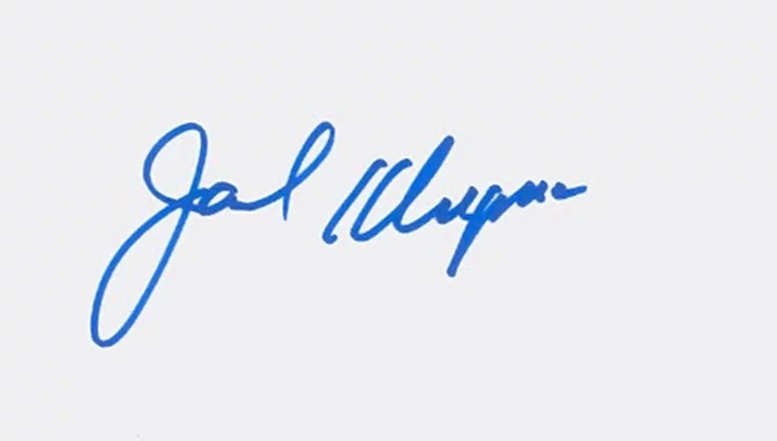 Jack Klugman autograph