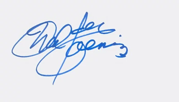 Walter Koenig autograph
