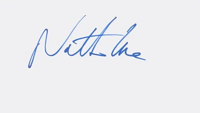 Nathan Lane autograph