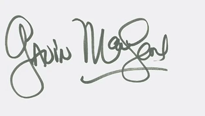 Gavin MacLeod autograph